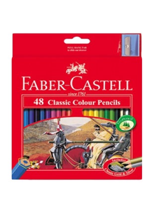 48-Piece Classic Colour Pencil With Sharpener Multicolour - v1593420233/N38926002A_1