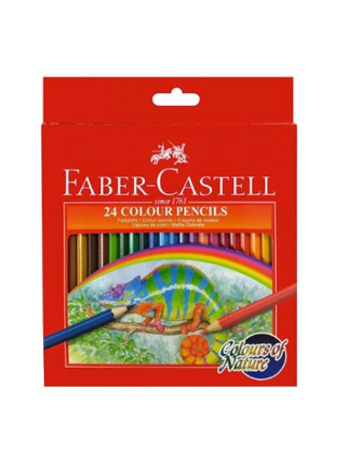 24-Piece Classic Colour Pencil Set Multicolour