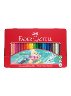 36-Piece Wooden Colour Pencil Set Multicolour