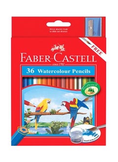 36-Piece Water Colour Pencils Multicolour