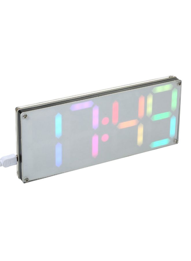 4-Digit DIY LED Clock Kit Clear 20 x 10cm  - Image 2