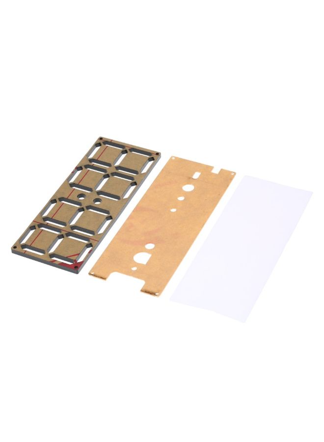 4-Digit DIY LED Clock Kit Clear 20 x 10cm  - Image 4