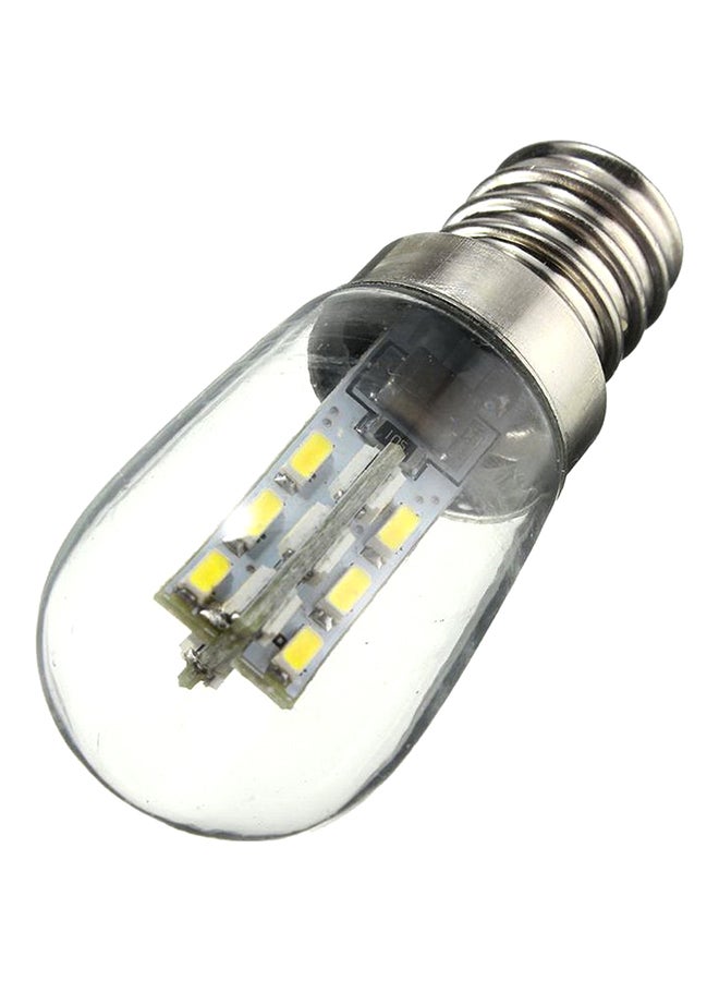 High Brightness LED Bulb Silver/Clear - Image 1