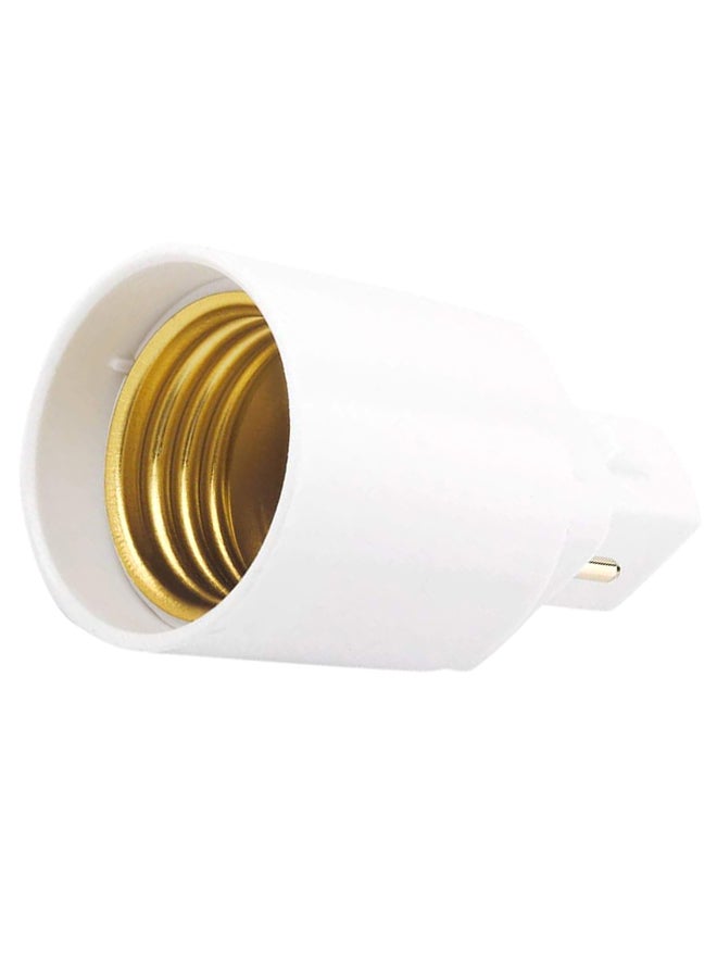 Halogen Light Bulb Holder White  - Image 2