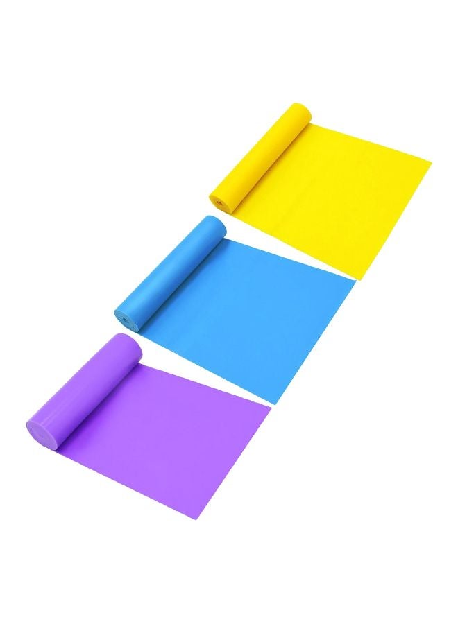 طقم أشرطة مقاومة مطاطية مكون من 3 قطع - Image 1