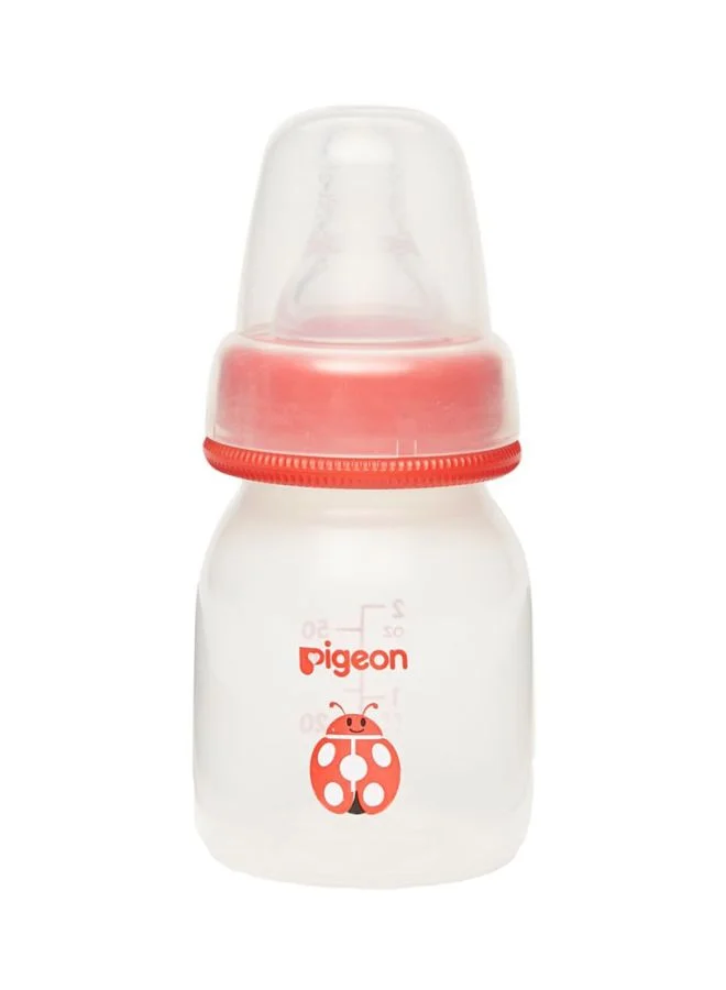 pigeon Peristaltic Nipple Decorated Bottle, 0-3 M, 50 ml, Assorted