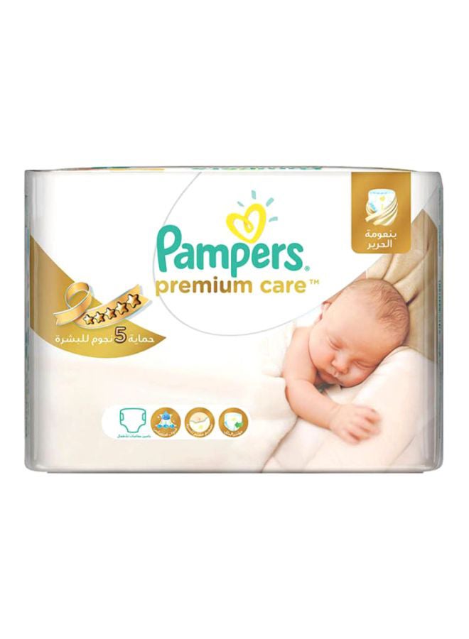 Pampers Premium Care New Born Baby Diapers, Carry Pack, Size 1 (2-5 Kg), 33 Count  - Image 1