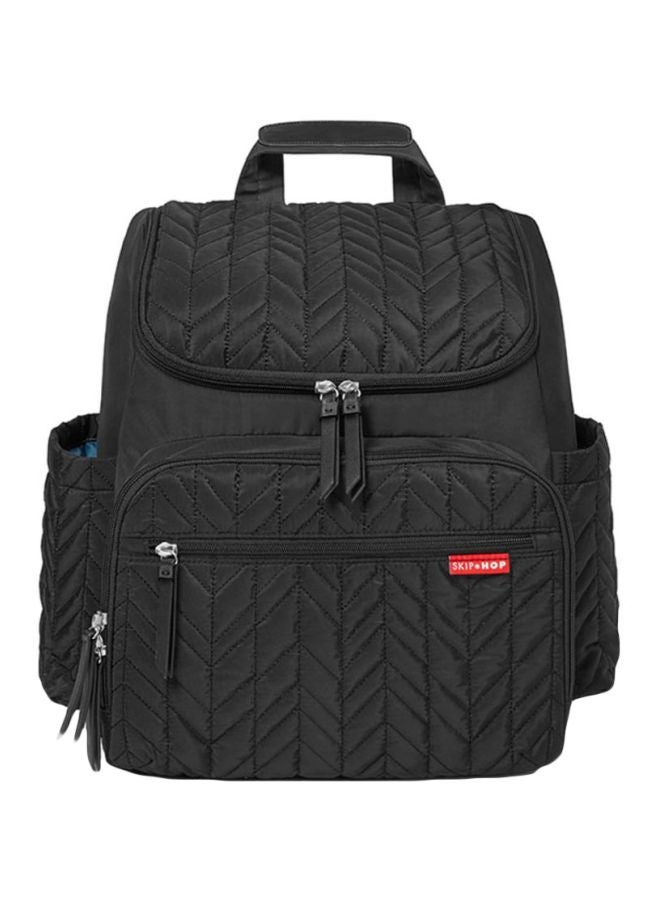 Skip Hop Forma Backpack Diaper Bag - Jet Black  - Image 1