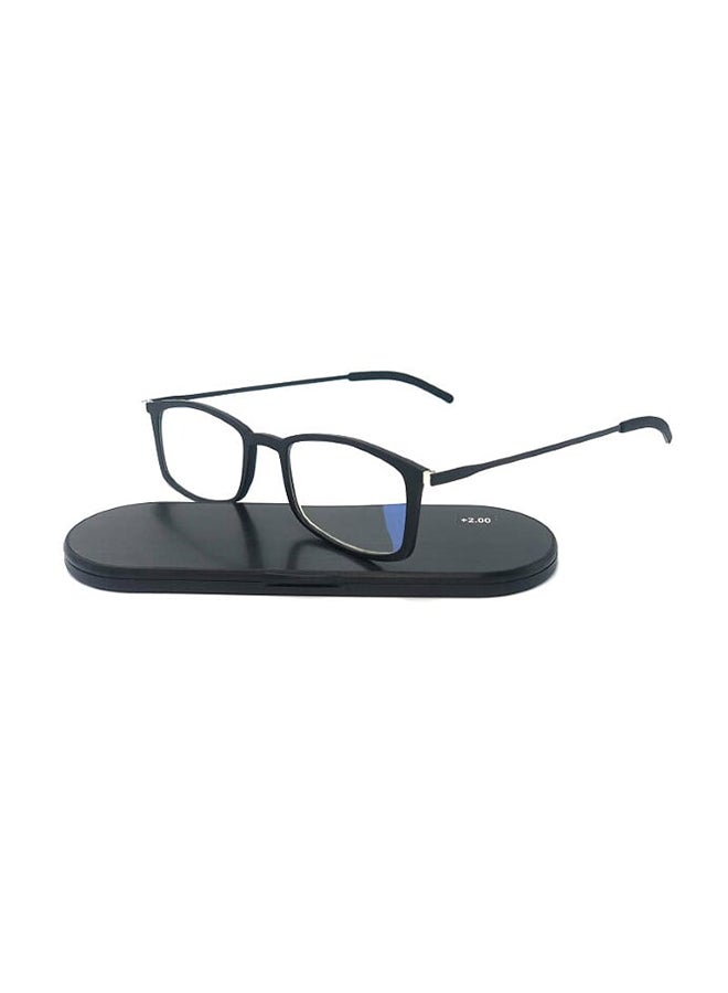 Generic Men's Prescription Designer Square Shape Reading Glasses - Image 4