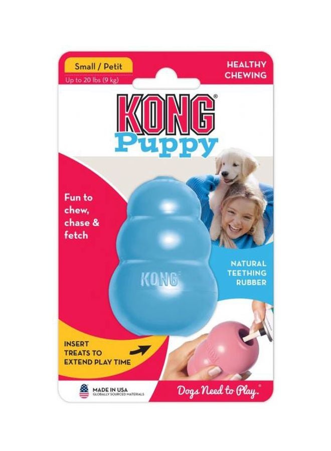 Kong Puppy Chase And Fetch Chew Toy Blue S