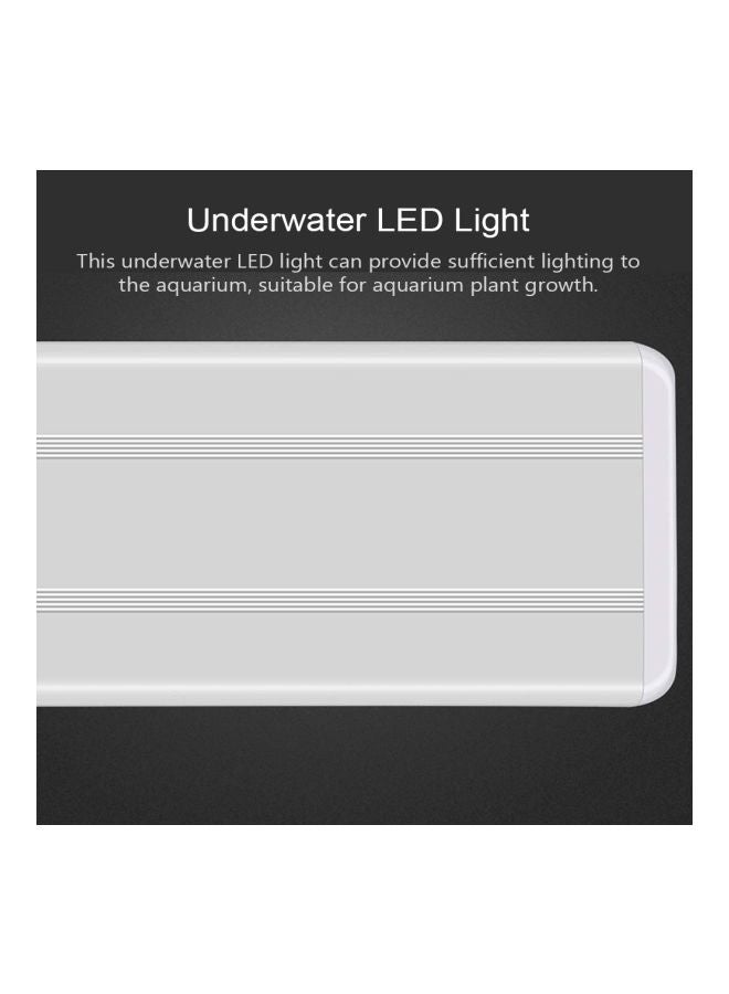 مصباح LED لحوض الأسماك أبيض 40سم - Image 3