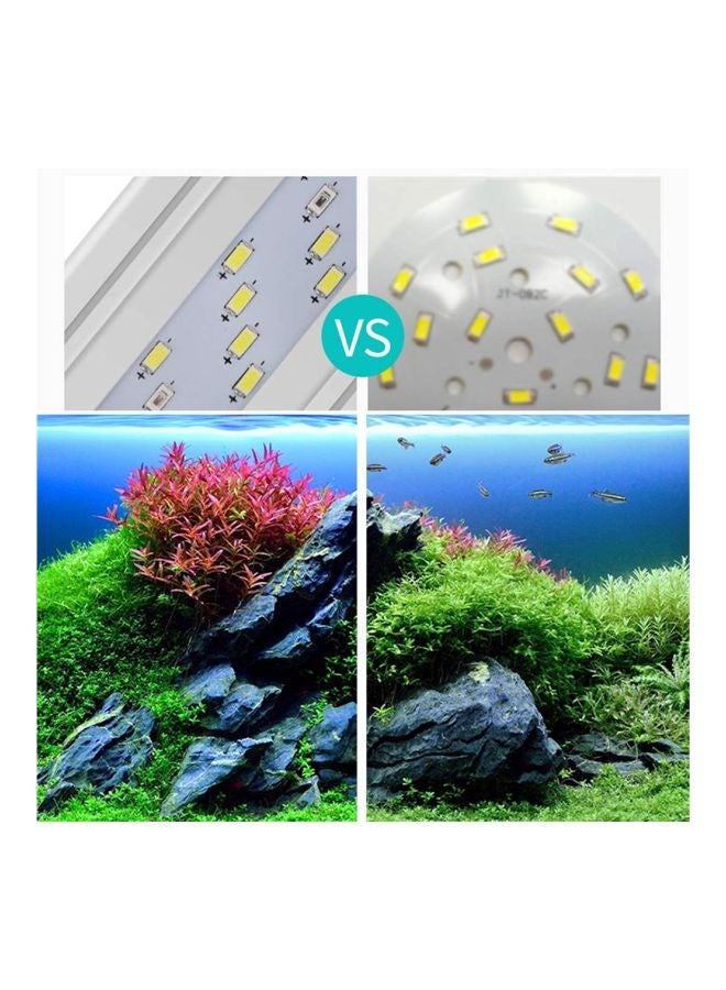 مصباح LED لحوض الأسماك أبيض 40سم - Image 5