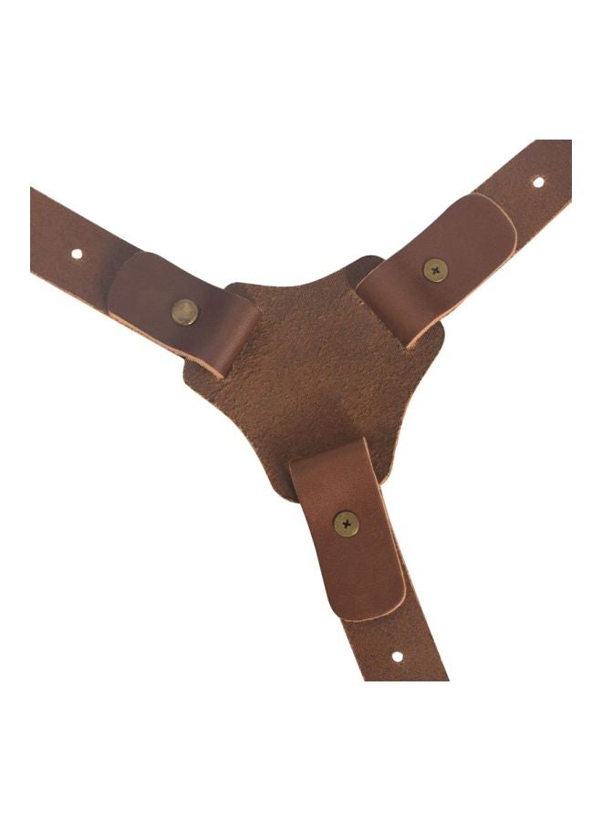 Leather Camera Strap Brown  - Image 3