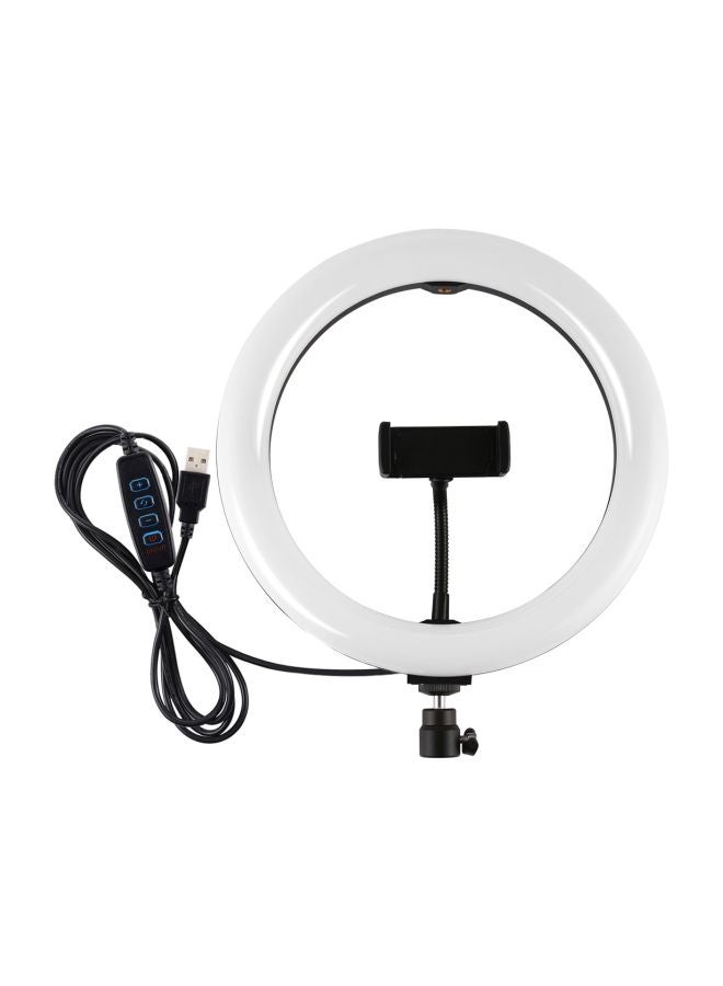 Dual Color Temperature LED Curved Diffuse Light Ring White