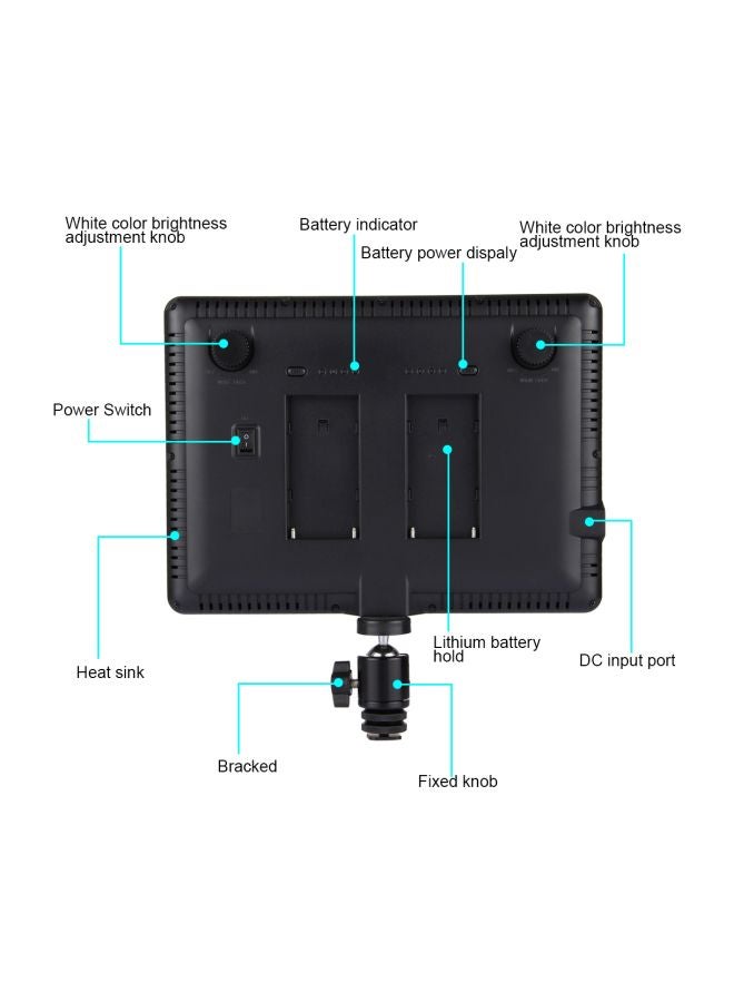PULUZ Dimmable Studio Light Black - Image 3