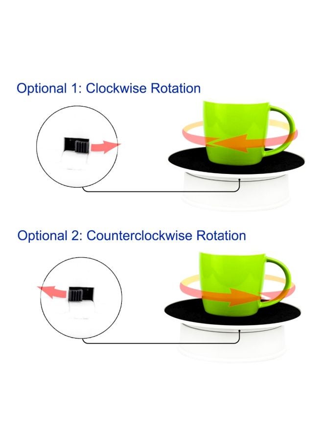 360 Degree Electric Rotating Display Stand White  - Image 5