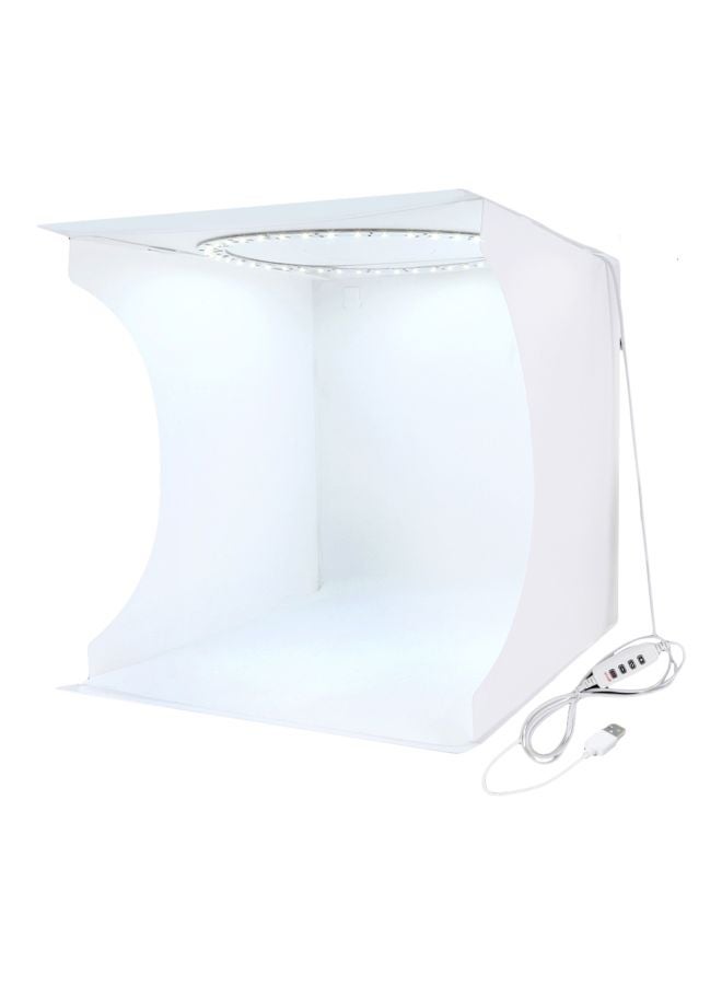 PULUZ Folding Portable Photo Lighting Studio Shooting Tent Box 31x32.7x31centimeter White
