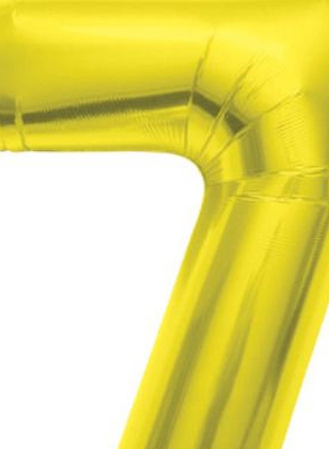 نورث ستار بالون من القصدير لتزيين الحفلات على شكل رقم 7 34بوصة - Image 2