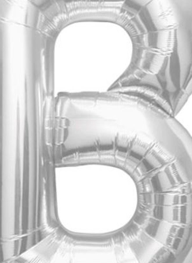 نورث ستار بالون حفلات على شكل حرف B من القصدير 34بوصة - Image 2
