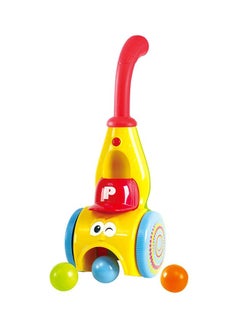 PLAYGO Scoop A Ball Launcher Pull And Push Toy With Ball 16.5x47x15cm  - Image 1