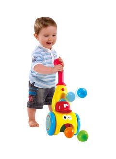 PLAYGO Scoop A Ball Launcher Pull And Push Toy With Ball 16.5x47x15cm  - Image 2