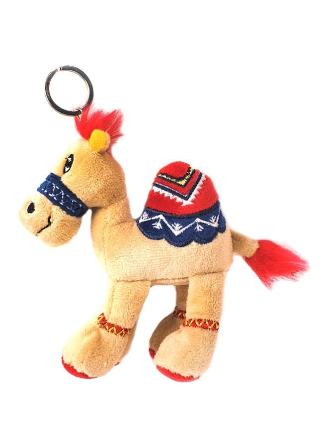 Caravaan - Camel Plush Toy With Key Ring Attachment KRC7 12cm - Image 1