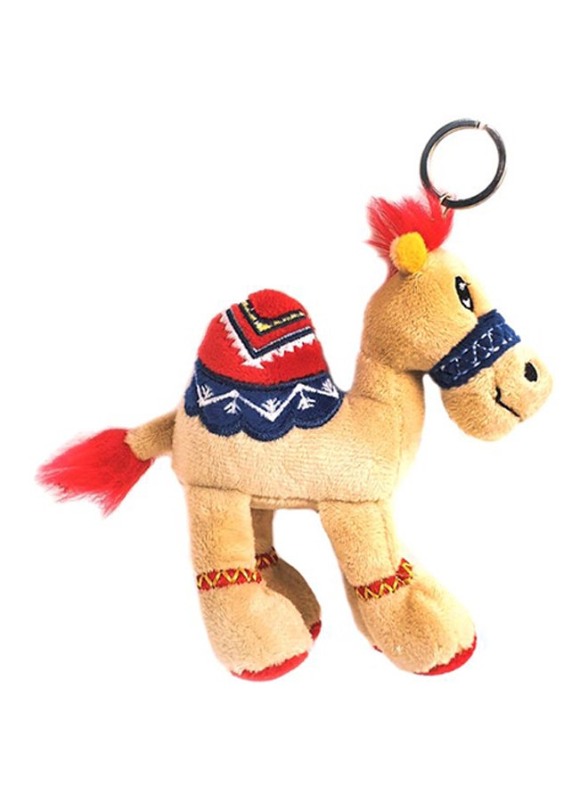 Caravaan - Camel Plush Toy With Key Ring Attachment KRC7 12cm - Image 1