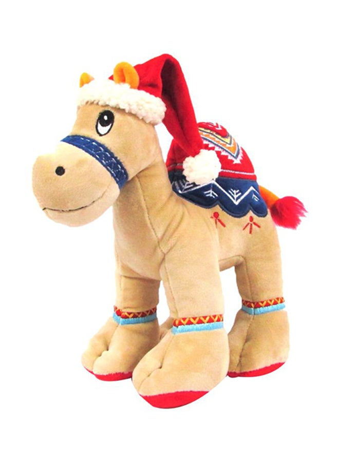 Caravaan Camel Plush Toy With Santa Hat 18cm  - Image 2