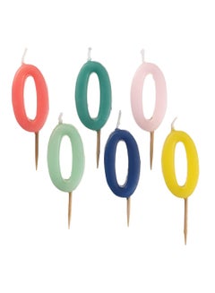 Hema Number 0 Cake Candle 7cm  - Image 1