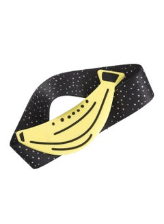 Hema Elastic With Banana Patch Black/Yellow 