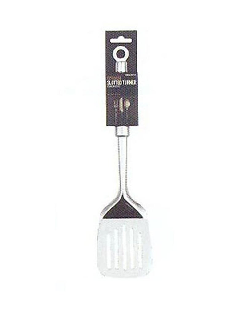 Slotted Turner Silver 34 x 8cm - Image 2