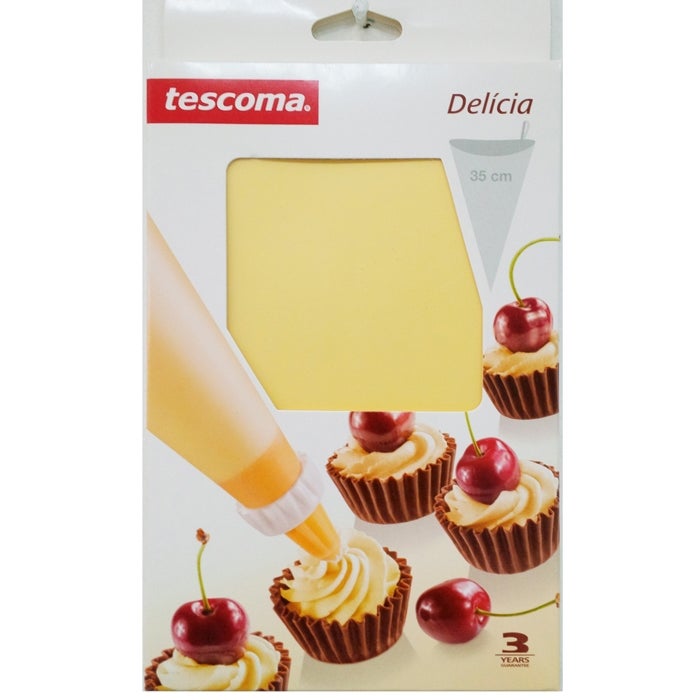 tescoma Pack Of 21 Elastic Delicia Decorating Bag Yellow 35cm  - Image 2