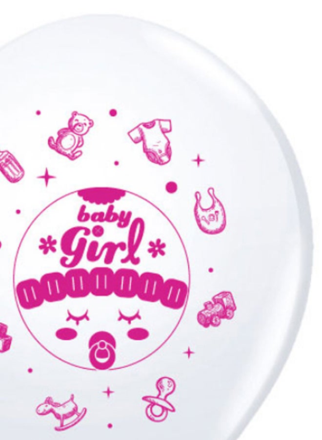 نيوتكس - بالون مطبوع عليه عبارة "Baby Boy" 12بوصة - Image 1