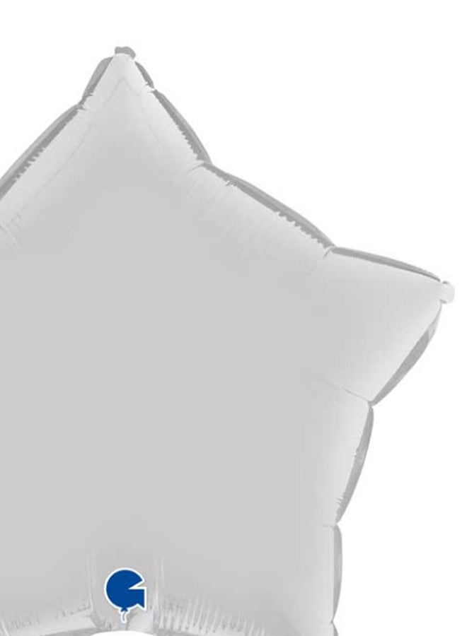 جرابو بالون من الساتان على شكل نجمة 18بوصة - Image 2