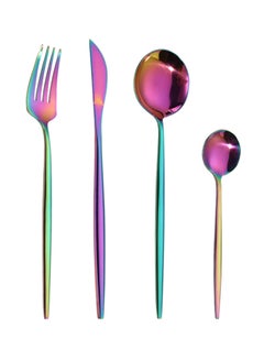 Sunhome 4-Piece Stainless Steel Cutlery Set Multicolour  - Image 1
