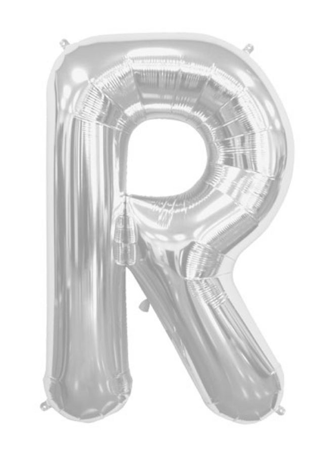 North Star R Letter Shape Foil Balloon 16inch - Image 1