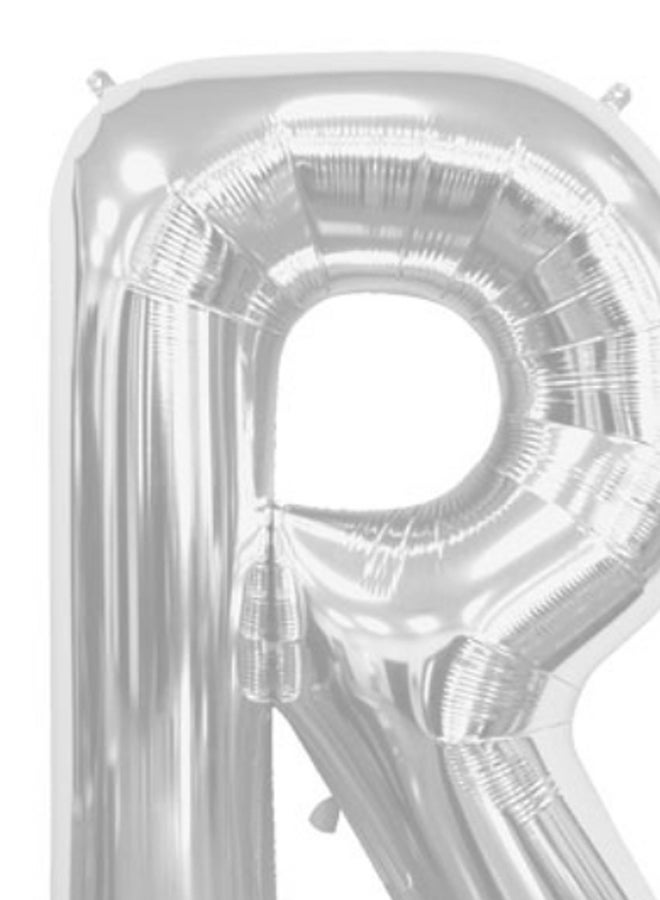 North Star R Letter Shape Foil Balloon 16inch - Image 2