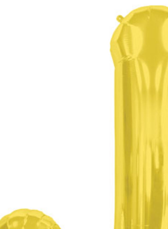 نورث ستار بالون من القصدير على شكل حرف J 16بوصة - Image 2