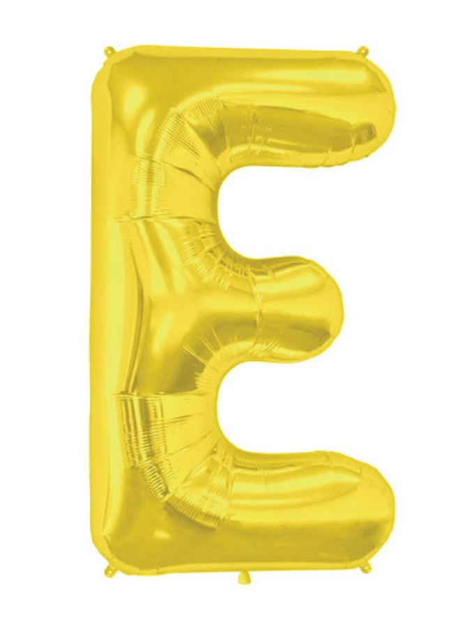 North Star E Letter Shape Foil Balloon 16inch - Image 1