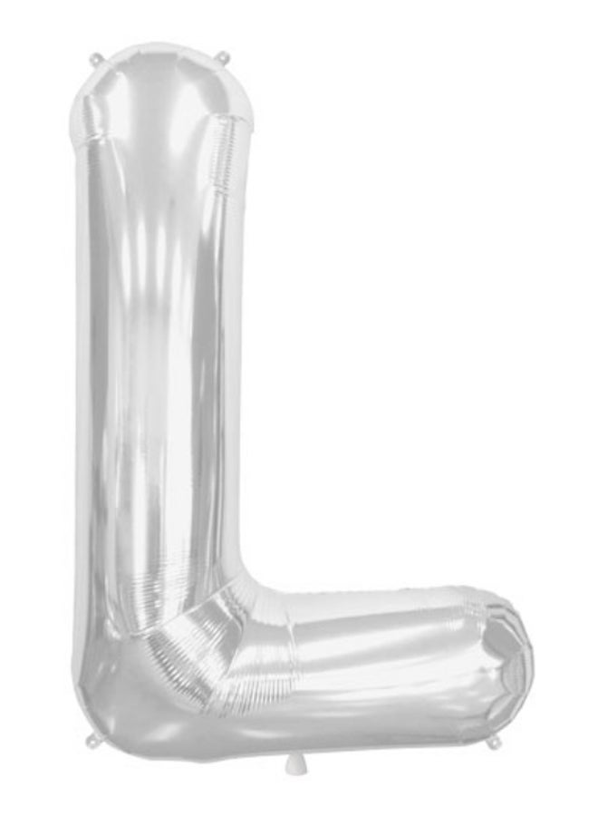 نورث ستار بالون من القصدير على شكل حرف L 32.5بوصة - Image 1