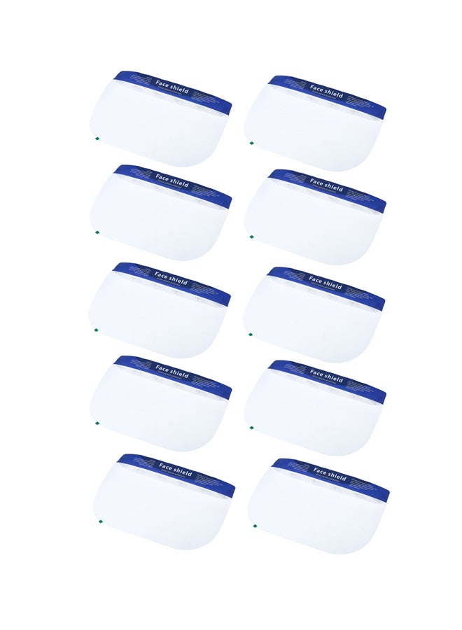 10-Piece Face Shield - Image 1