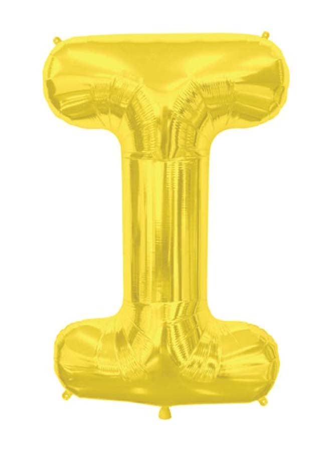 North Star Letter I Party Decoration Foil Balloon