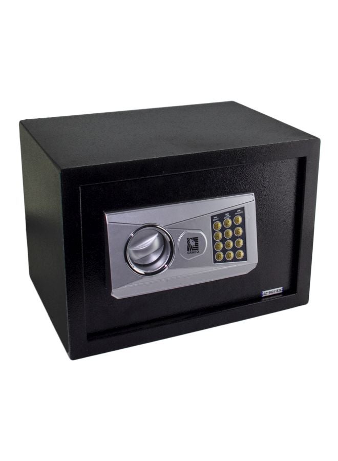 Grado Electronic Safe Black/Silver 25x35x25centimeter - Image 1