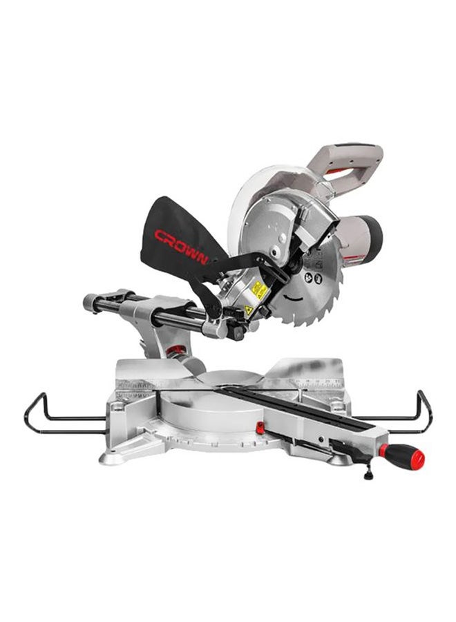 Crown CT15233P Electric Miter Saw Grey/Black/Red 2.8mm Grey/Black/Red 2.8mm  - Image 1