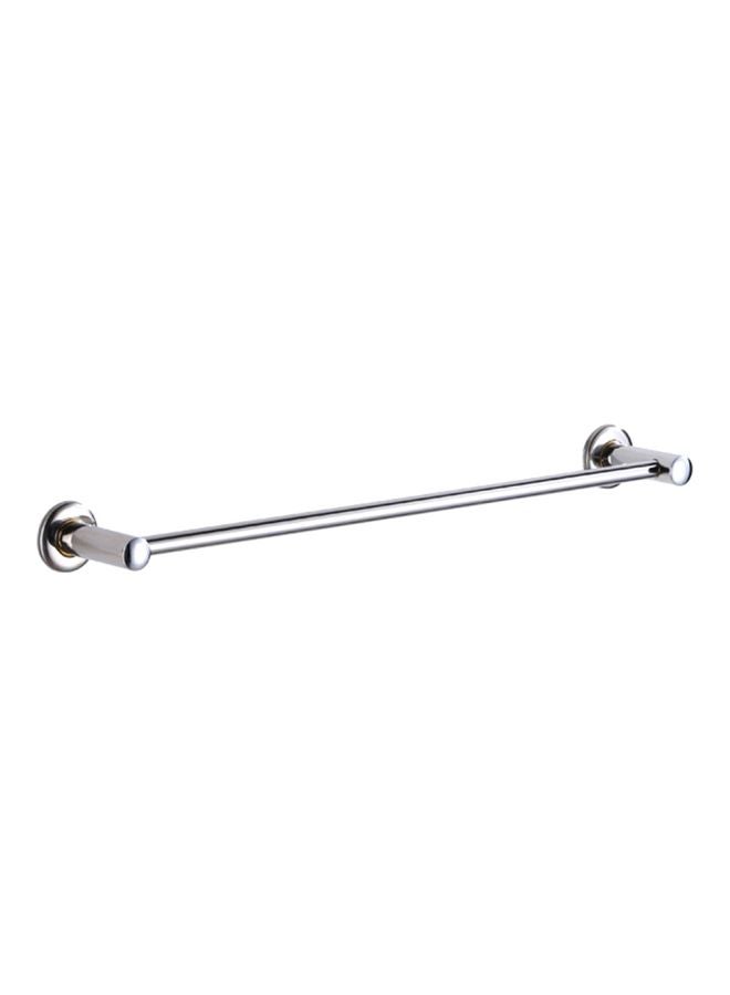 Stainless Steel Anti-Rust Towel Bar Silver 40centimeter  - Image 1