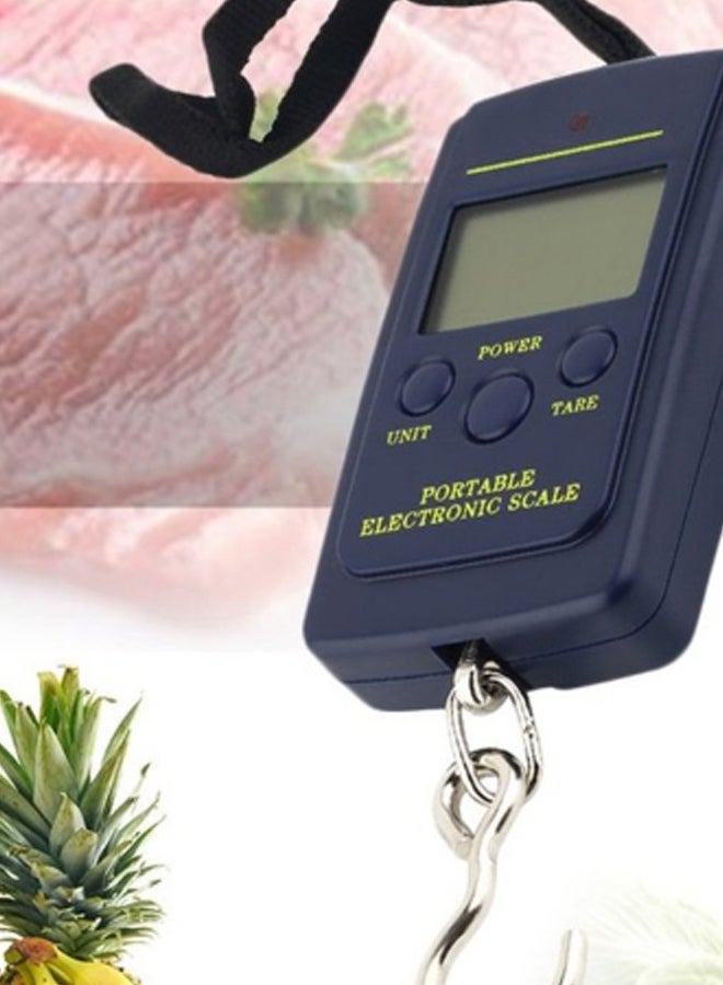 Digital Weight Hook Scale Blue/White/Black - Image 3