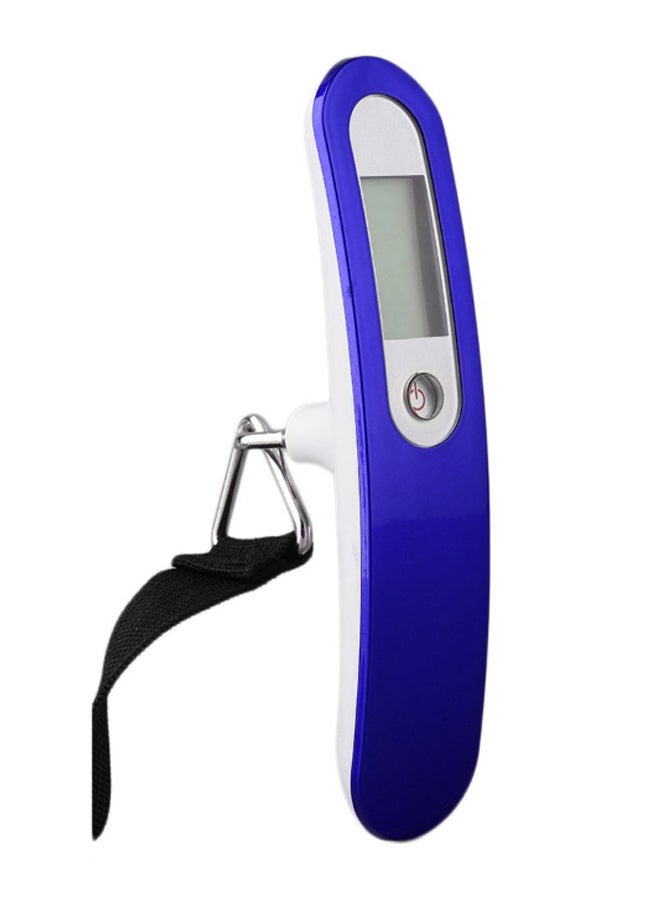 Digital LCD Luggage Balance Scale Blue/Silver/Black - Image 1
