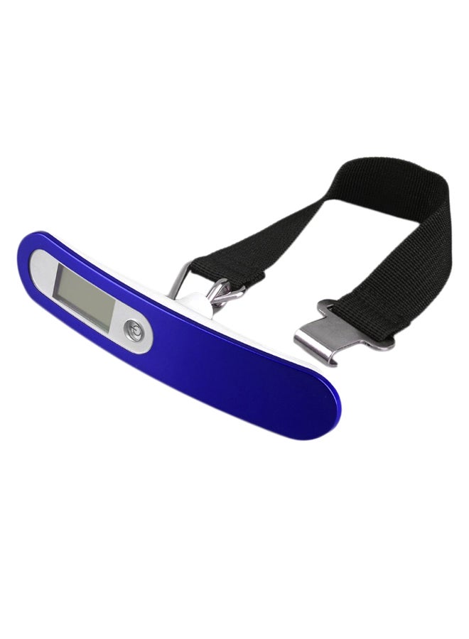 Digital LCD Luggage Balance Scale Blue/Silver/Black - Image 3