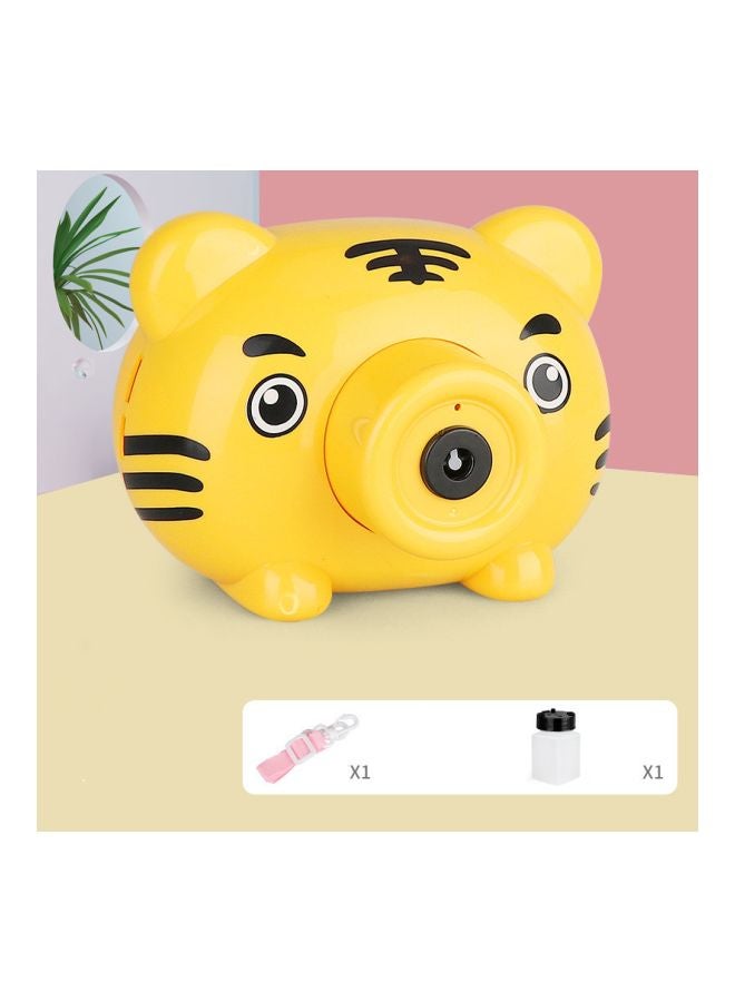 BG - Tik Tok Tiger Patterned Automatic Bubble Machine Toy - Image 1