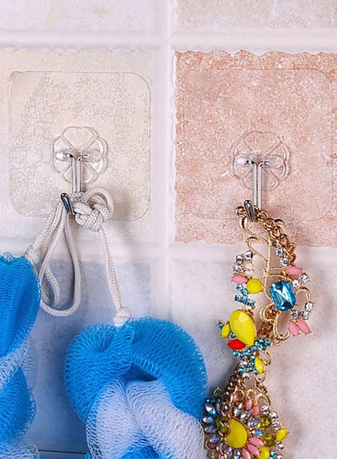 Waterproof Seamless Adhesive Hook Clear 60 x 15mm - Image 2